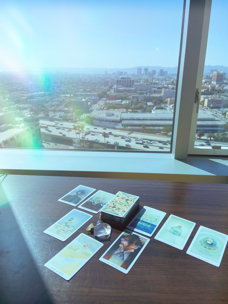 Tarot spread for the new moon solar eclipse in Taurus